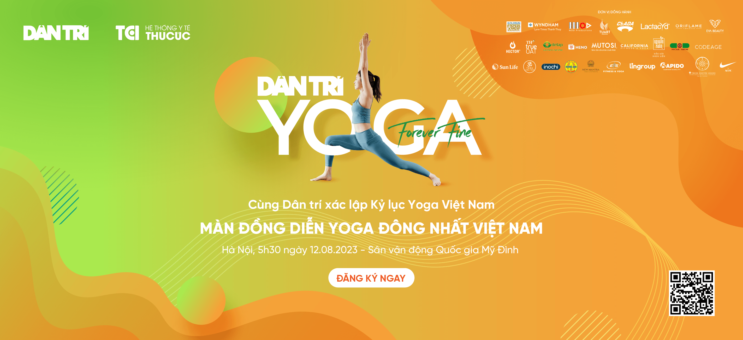 Ngày hội Yoga Dân trí