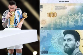 Sáng tỏ thông tin Argentina in hình Messi lên tờ tiền mệnh giá cao nhất