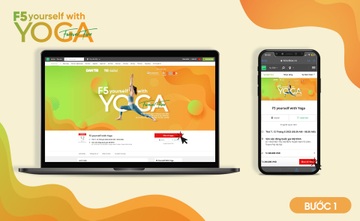 Các bước mua vé dự sự kiện yoga lớn nhất do Báo Dân trí tổ chức